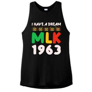 Martin Luther King Jr Mlk Day Black History Ladies PosiCharge Tri-Blend Wicking Tank