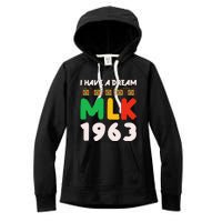 Martin Luther King Jr Mlk Day Black History Women's Fleece Hoodie