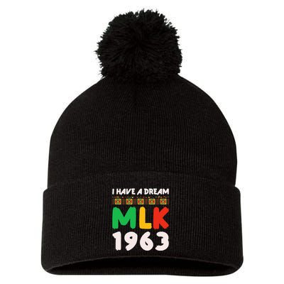 Martin Luther King Jr Mlk Day Black History Pom Pom 12in Knit Beanie