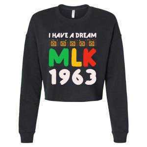 Martin Luther King Jr Mlk Day Black History Cropped Pullover Crew