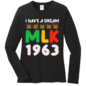 Martin Luther King Jr Mlk Day Black History Ladies Long Sleeve Shirt