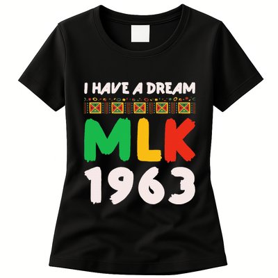 Martin Luther King Jr Mlk Day Black History Womens T-Shirt