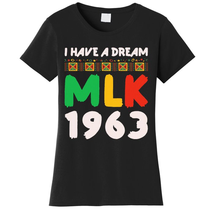 Martin Luther King Jr Mlk Day Black History Women's T-Shirt