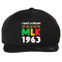 Martin Luther King Jr Mlk Day Black History Wool Snapback Cap