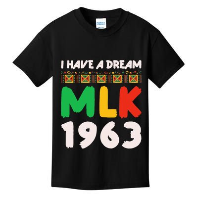 Martin Luther King Jr Mlk Day Black History Kids T-Shirt