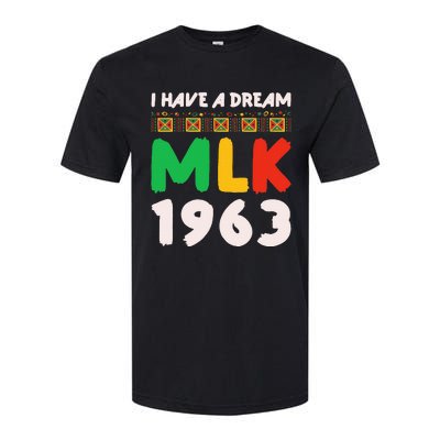 Martin Luther King Jr Mlk Day Black History Softstyle CVC T-Shirt