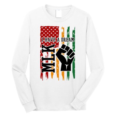 Martin Luther King I Have A Dream African American Long Sleeve Shirt