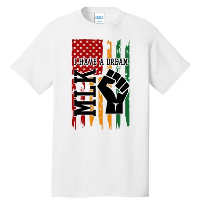 Martin Luther King I Have A Dream African American Tall T-Shirt