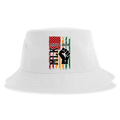 Martin Luther King I Have A Dream African American Sustainable Bucket Hat