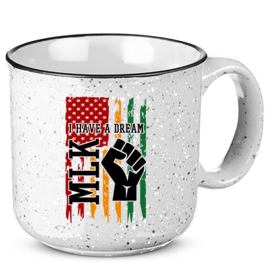 Martin Luther King I Have A Dream African American 15oz Campfire Ceramic Mug