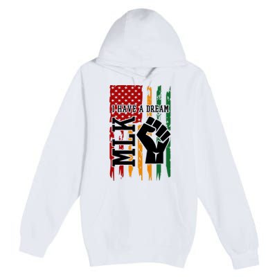 Martin Luther King I Have A Dream African American Premium Pullover Hoodie