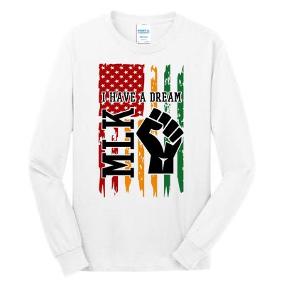 Martin Luther King I Have A Dream African American Tall Long Sleeve T-Shirt