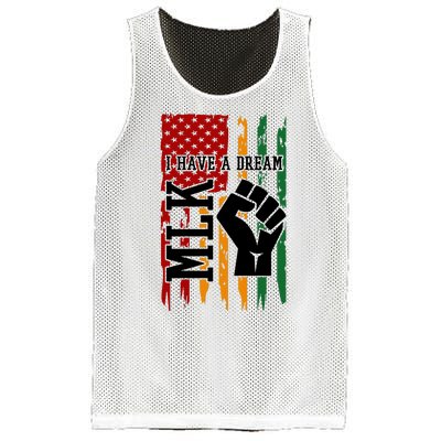 Martin Luther King I Have A Dream African American Mesh Reversible Basketball Jersey Tank