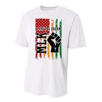 Martin Luther King I Have A Dream African American Performance Sprint T-Shirt