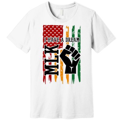 Martin Luther King I Have A Dream African American Premium T-Shirt