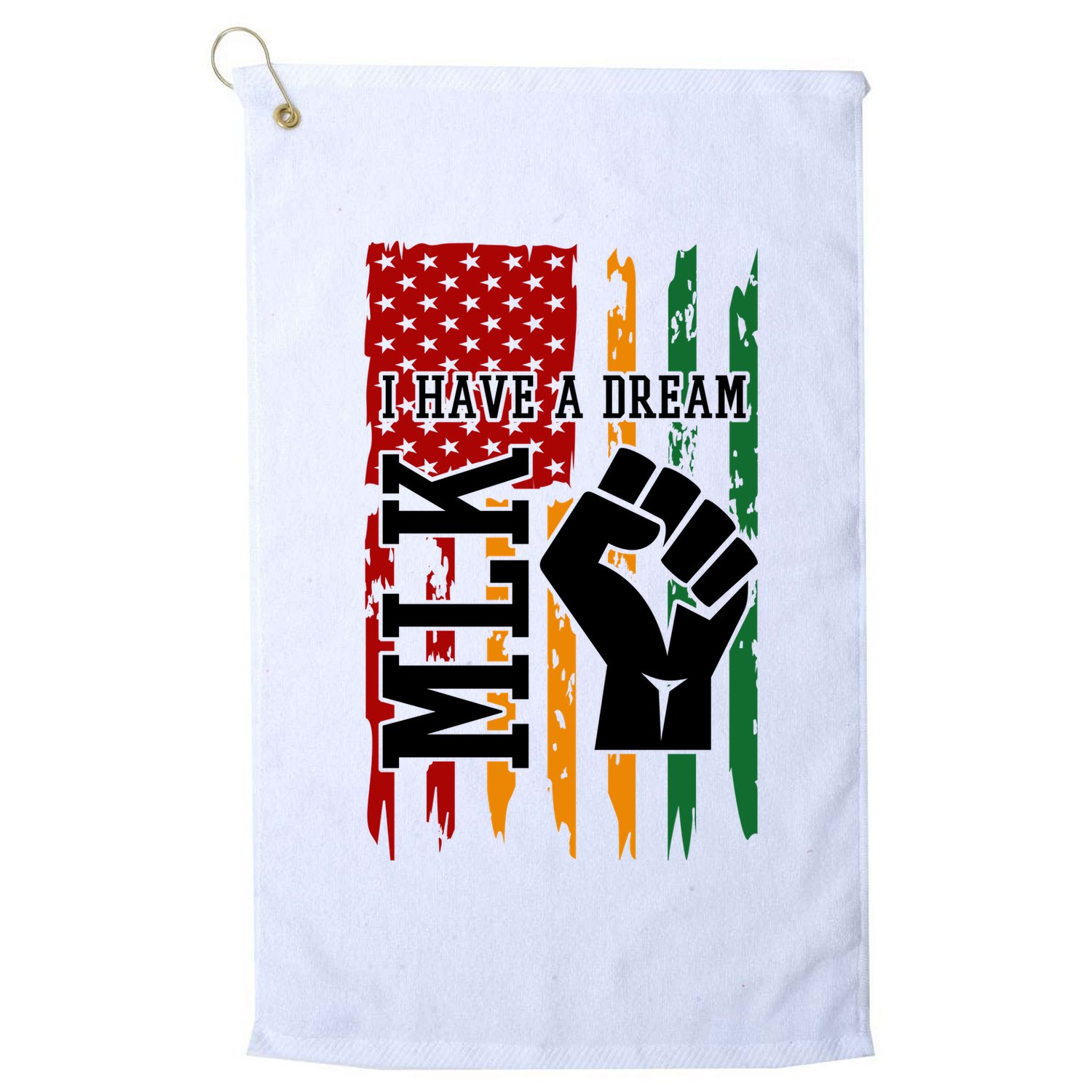 Martin Luther King I Have A Dream African American Golf Towel