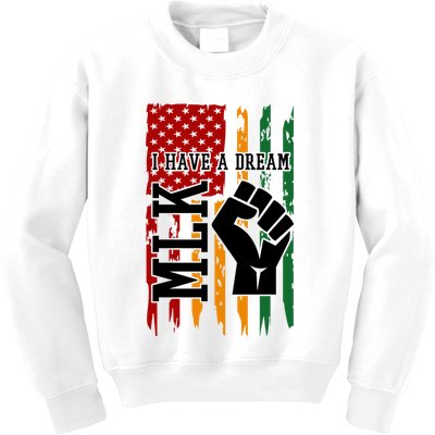 Martin Luther King I Have A Dream African American Kids Sweatshirt