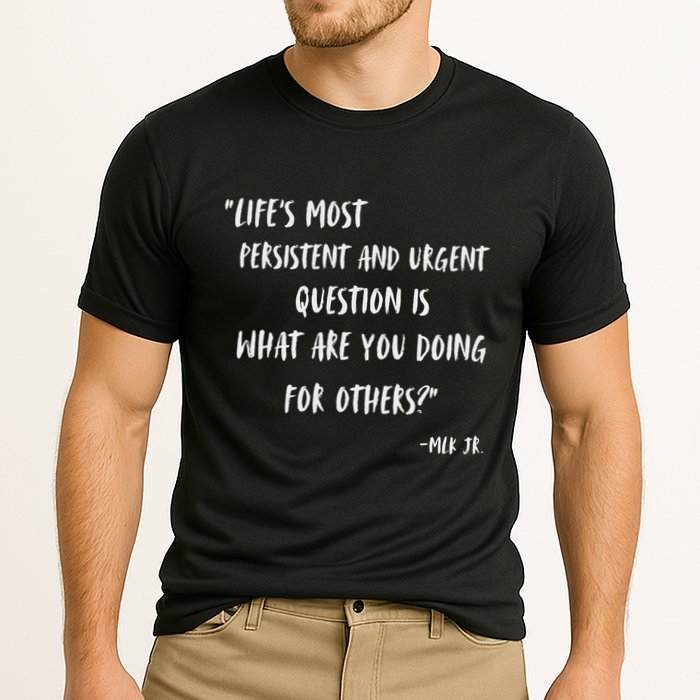 Martin Luther King Jr What Are You Doing For Others Performance Shirt