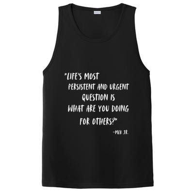 Martin Luther King Jr What Are You Doing For Others PosiCharge Competitor Tank