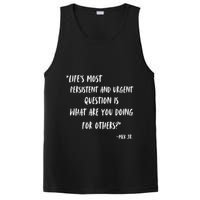 Martin Luther King Jr What Are You Doing For Others PosiCharge Competitor Tank