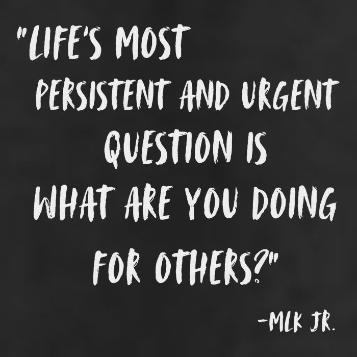 Martin Luther King Jr What Are You Doing For Others Microfiber Hand Towel