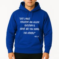 Martin Luther King Jr What Are You Doing For Others Hoodie
