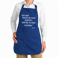 Martin Luther King Jr What Are You Doing For Others Apron