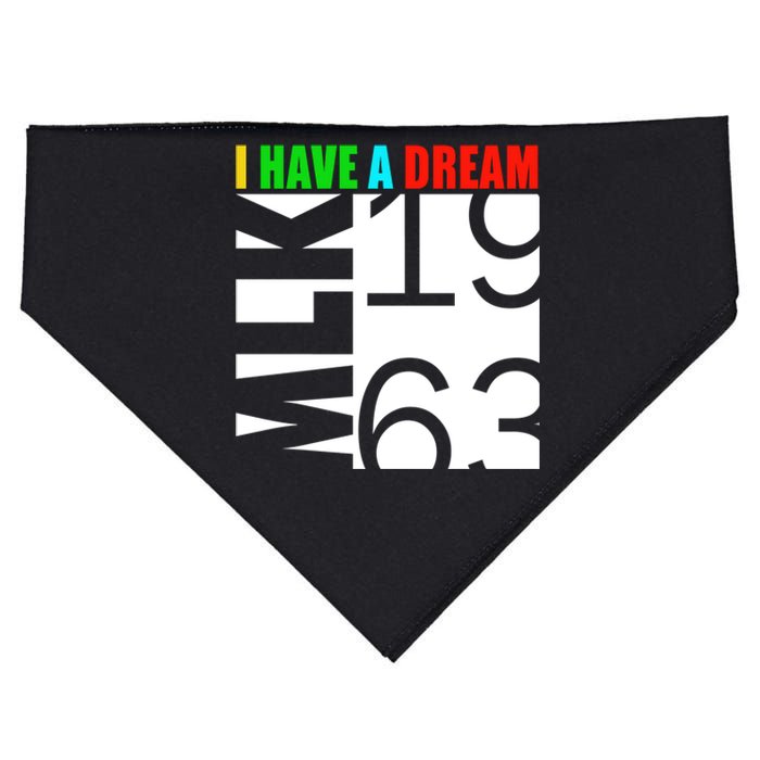 Martin Luther King Jr. Day I Have A Dream MLK Day USA-Made Doggie Bandana