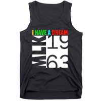 Martin Luther King Jr. Day I Have A Dream MLK Day Tank Top