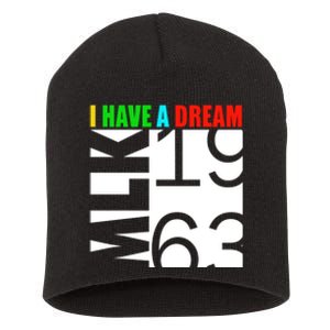 Martin Luther King Jr. Day I Have A Dream MLK Day Short Acrylic Beanie