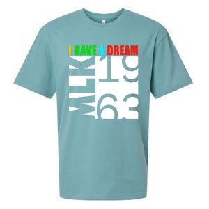 Martin Luther King Jr. Day I Have A Dream MLK Day Sueded Cloud Jersey T-Shirt