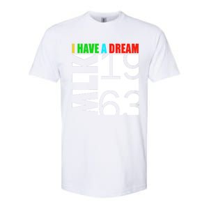 Martin Luther King Jr. Day I Have A Dream MLK Day Softstyle CVC T-Shirt