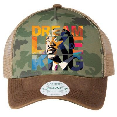 Martin Luther King Day Black History Month I Have A Dream Legacy Tie Dye Trucker Hat