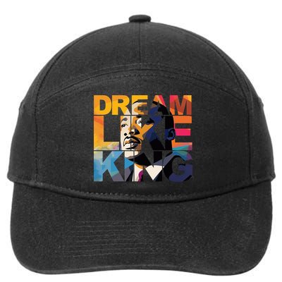 Martin Luther King Day Black History Month I Have A Dream 7-Panel Snapback Hat