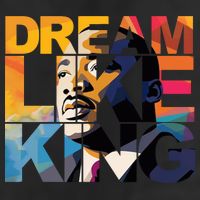 Martin Luther King Day Black History Month I Have A Dream Adult Drive Performance Visor