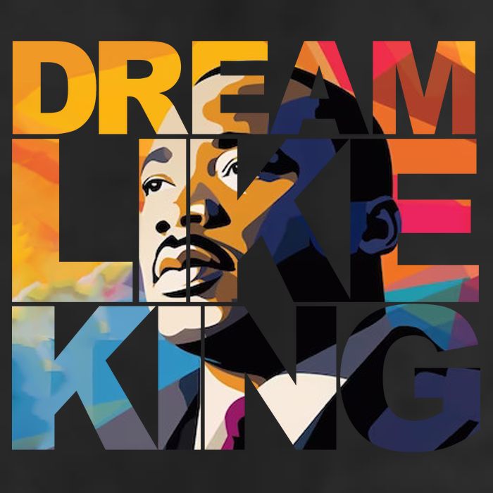 Martin Luther King Day Black History Month I Have A Dream Adult Drive Performance Visor