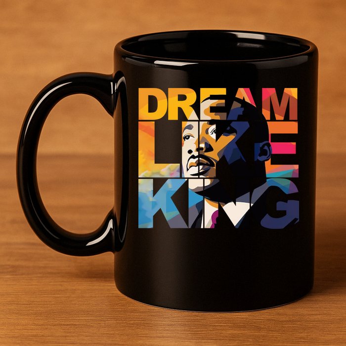 Martin Luther King Day Black History Month I Have A Dream 11oz C Handle Ceramic Mug