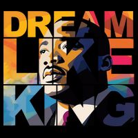 Martin Luther King Day Black History Month I Have A Dream 16 in Basic Backpack