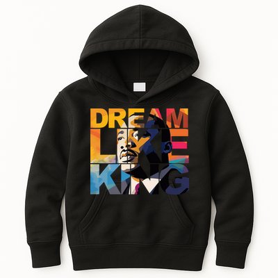 Martin Luther King Day Black History Month I Have A Dream Kids Hoodie
