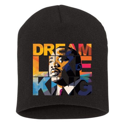 Martin Luther King Day Black History Month I Have A Dream Short Acrylic Beanie