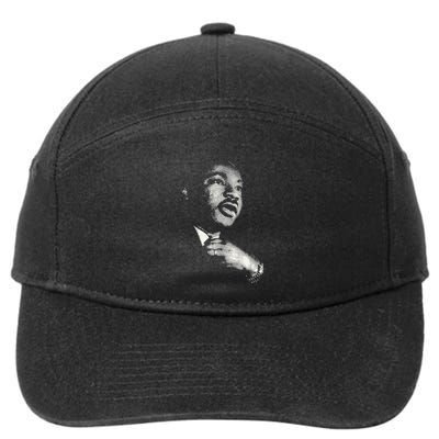 Martin Luther King Mlk Day Black History Month 7-Panel Snapback Hat