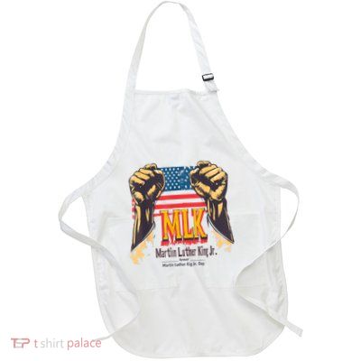 Martin Luther King Jr Full-Length Apron With Pockets
