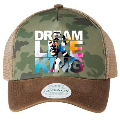 Martin Luther King Day Mlk I Have A Dream Legacy Tie Dye Trucker Hat