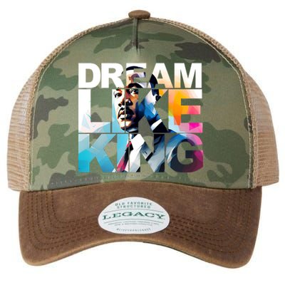 Martin Luther King Day Mlk I Have A Dream Legacy Tie Dye Trucker Hat