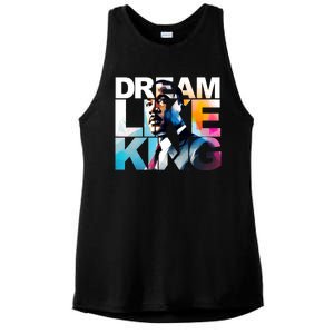 Martin Luther King Day Mlk I Have A Dream Ladies PosiCharge Tri-Blend Wicking Tank