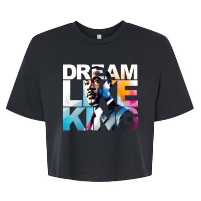 Martin Luther King Day Mlk I Have A Dream Bella+Canvas Jersey Crop Tee