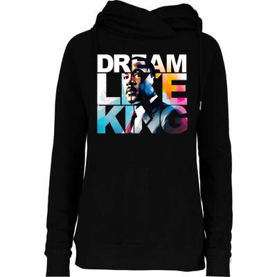 Martin Luther King Day Mlk I Have A Dream Womens Funnel Neck Pullover Hood