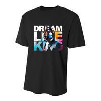 Martin Luther King Day Mlk I Have A Dream Youth Performance Sprint T-Shirt