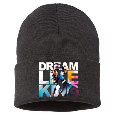 Martin Luther King Day Mlk I Have A Dream Sustainable Knit Beanie