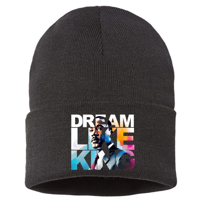 Martin Luther King Day Mlk I Have A Dream Sustainable Knit Beanie